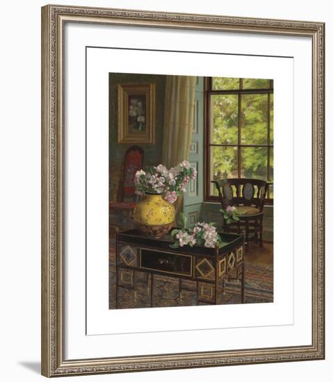 Apple Blossoms-Jessica Hayllar-Framed Premium Giclee Print