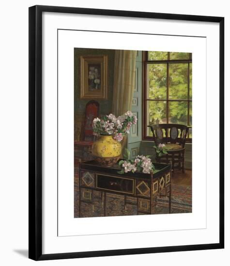 Apple Blossoms-Jessica Hayllar-Framed Premium Giclee Print