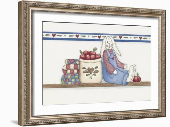 Apple Bunny 2-Debbie McMaster-Framed Premium Giclee Print