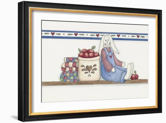 Apple Bunny 2-Debbie McMaster-Framed Premium Giclee Print