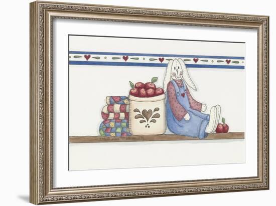 Apple Bunny 2-Debbie McMaster-Framed Giclee Print