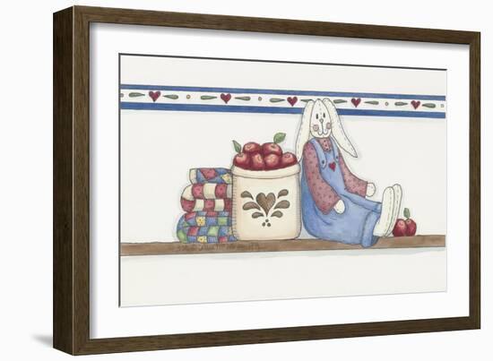 Apple Bunny 2-Debbie McMaster-Framed Giclee Print