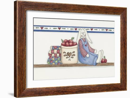 Apple Bunny 2-Debbie McMaster-Framed Giclee Print