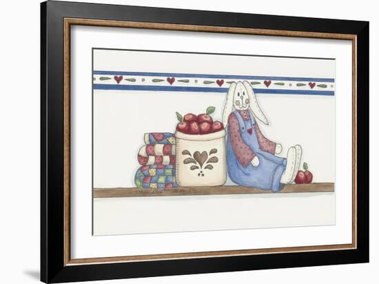 Apple Bunny 2-Debbie McMaster-Framed Giclee Print