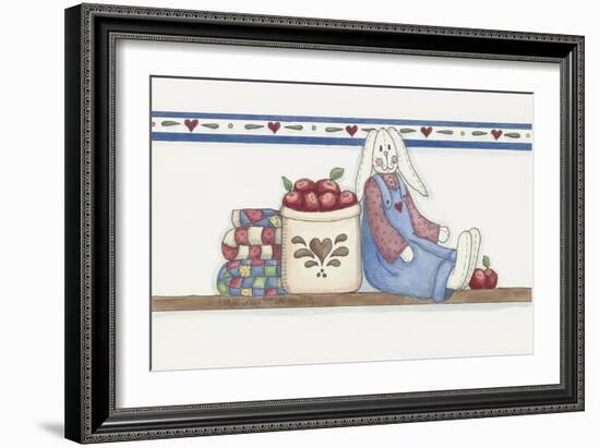 Apple Bunny 2-Debbie McMaster-Framed Giclee Print