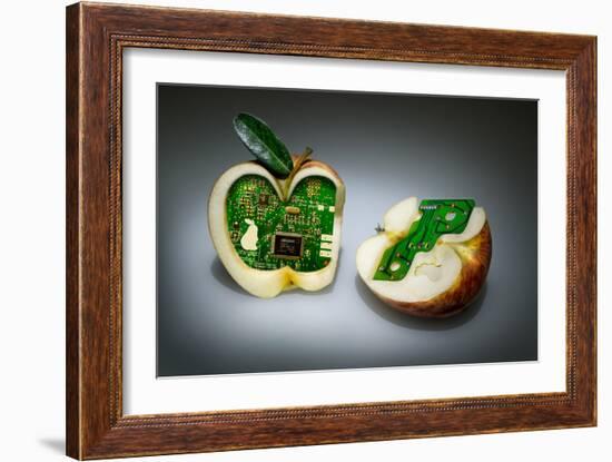 Apple Core-Kikroune-Framed Photographic Print