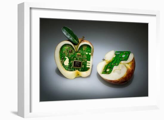 Apple Core-Kikroune-Framed Photographic Print