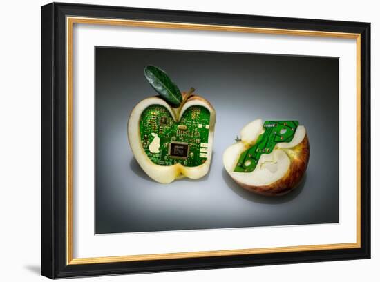 Apple Core-Kikroune-Framed Photographic Print