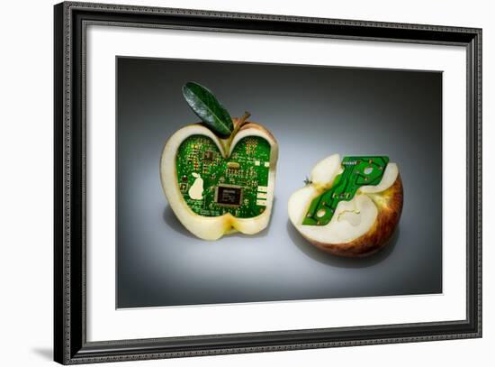 Apple Core-Kikroune-Framed Photographic Print