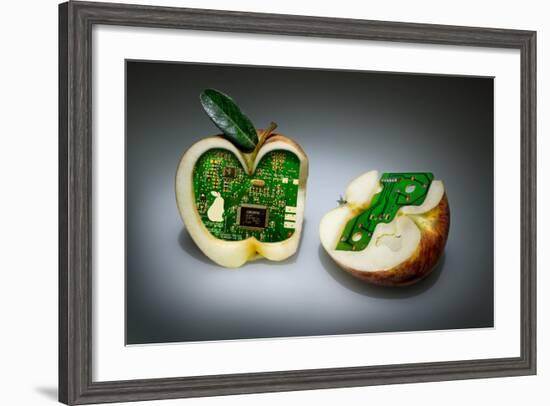 Apple Core-Kikroune-Framed Photographic Print