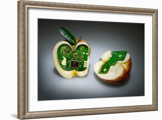 Apple Core-Kikroune-Framed Photographic Print