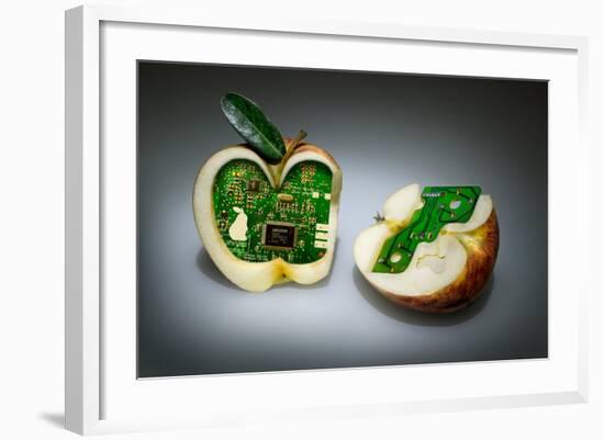 Apple Core-Kikroune-Framed Photographic Print