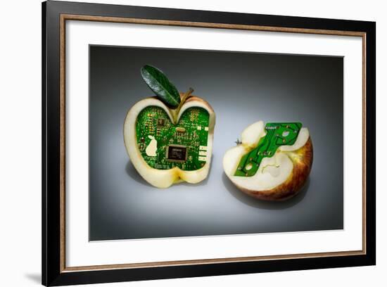 Apple Core-Kikroune-Framed Photographic Print