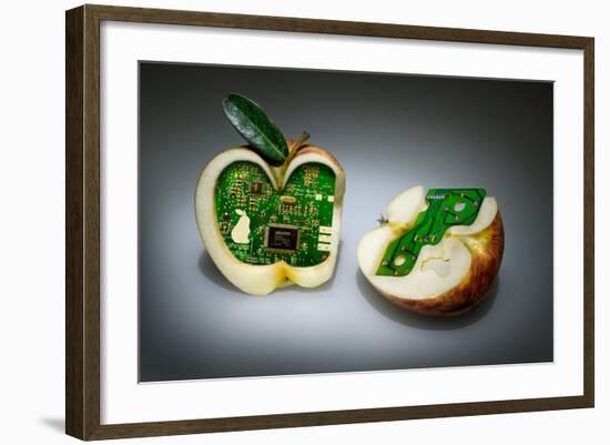 Apple Core-Kikroune-Framed Photographic Print