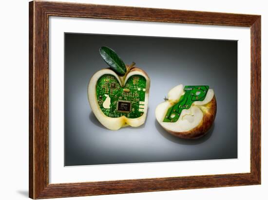 Apple Core-Kikroune-Framed Photographic Print