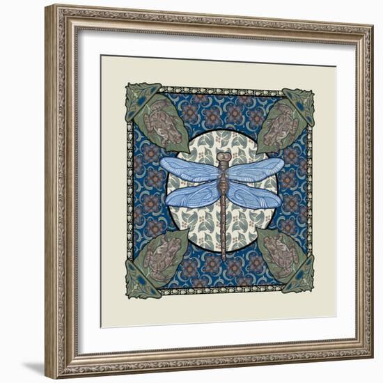 Apple Dragonfly-Michele Meissner-Framed Giclee Print