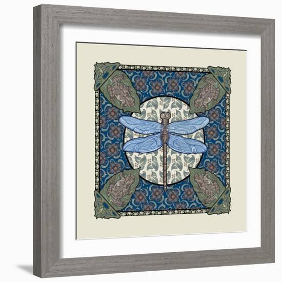 Apple Dragonfly-Michele Meissner-Framed Giclee Print