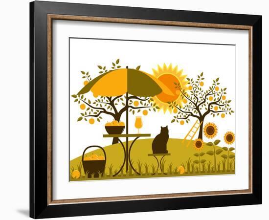 Apple Harvest-Beta757-Framed Art Print