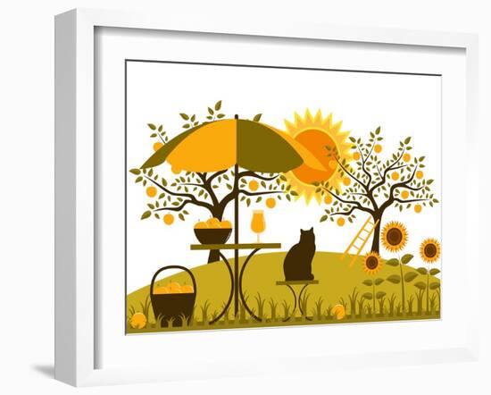 Apple Harvest-Beta757-Framed Art Print