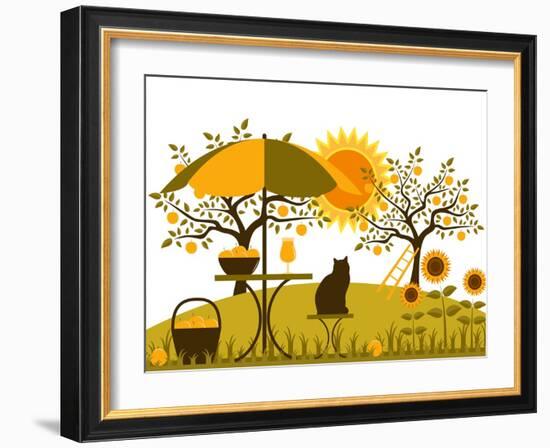 Apple Harvest-Beta757-Framed Art Print