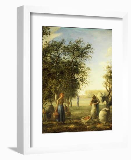 Apple Harvest-Jean-François Millet-Framed Giclee Print