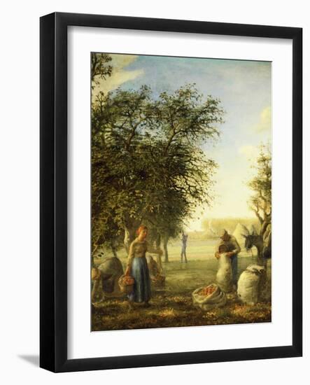 Apple Harvest-Jean-François Millet-Framed Giclee Print