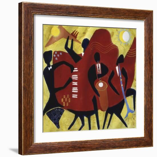 Apple Jazz-Gil Mayers-Framed Giclee Print