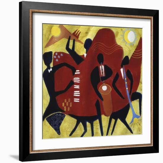 Apple Jazz-Gil Mayers-Framed Giclee Print