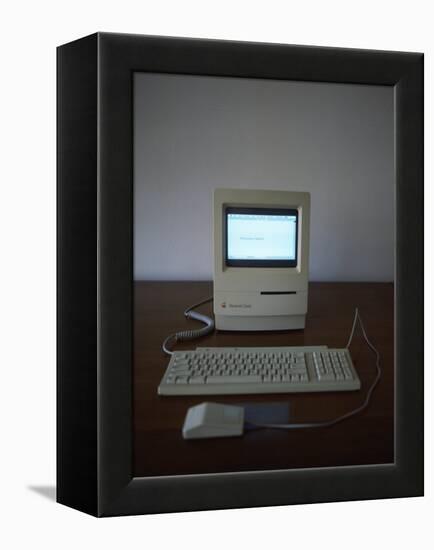 Apple Macintosh Classic Desktop PC-null-Framed Premier Image Canvas