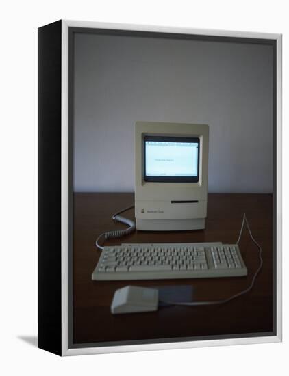 Apple Macintosh Classic Desktop PC-null-Framed Premier Image Canvas