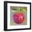 Apple On Branch-null-Framed Premium Giclee Print