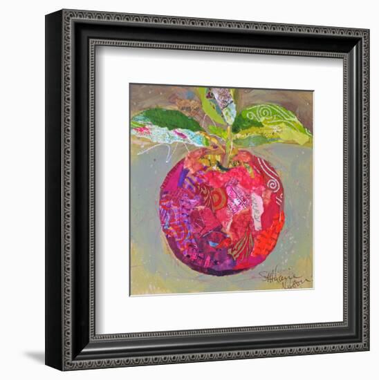 Apple On Branch-null-Framed Art Print