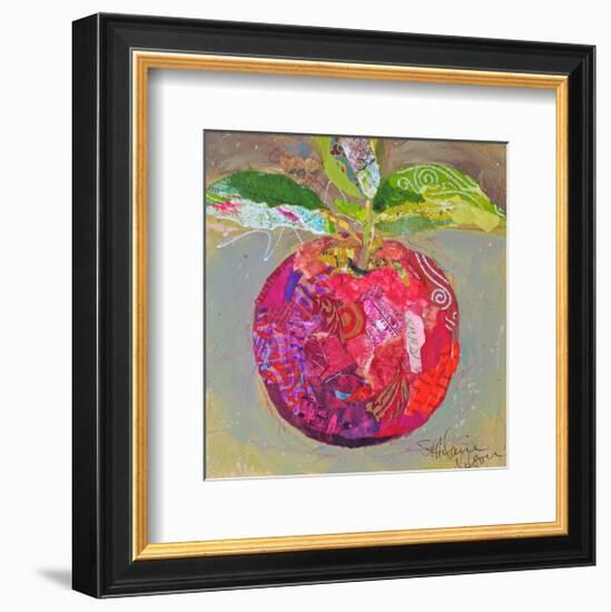 Apple On Branch-null-Framed Art Print