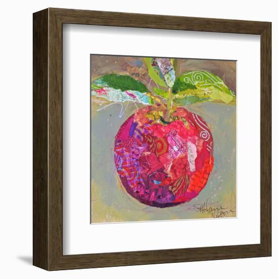 Apple On Branch-null-Framed Art Print