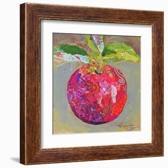 Apple On Branch-null-Framed Art Print