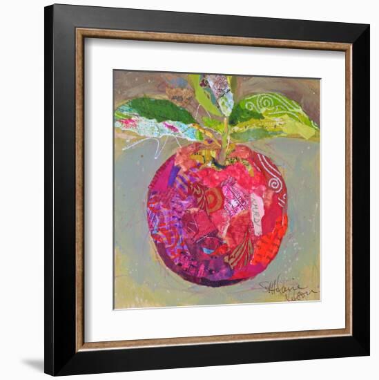 Apple On Branch-null-Framed Art Print