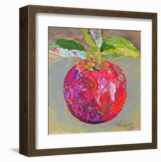 Apple On Branch-null-Framed Art Print