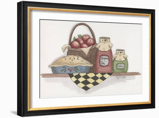 Apple Pie with Basket-Debbie McMaster-Framed Giclee Print