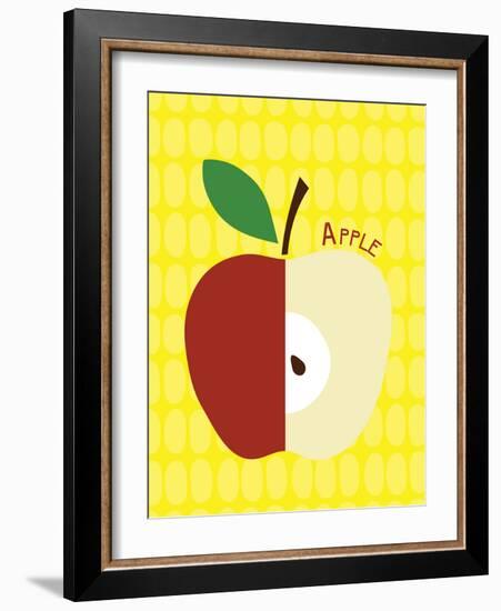 Apple Print-null-Framed Art Print