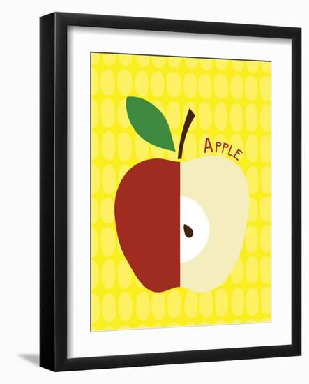 Apple Print-null-Framed Art Print