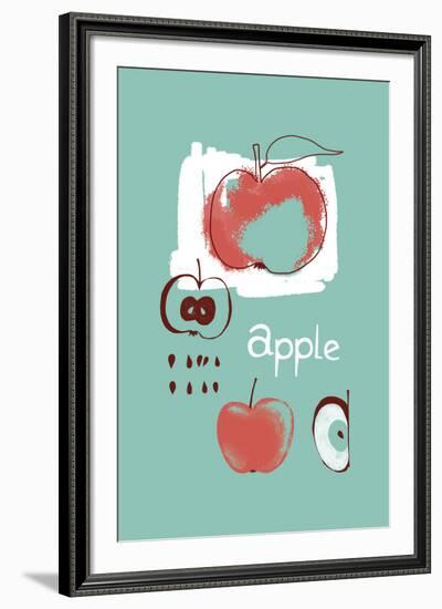 Apple Study-Laure Girardin-Vissian-Framed Giclee Print