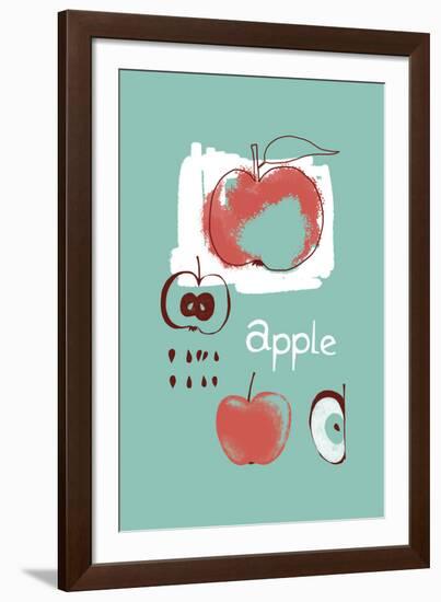 Apple Study-Laure Girardin-Vissian-Framed Giclee Print