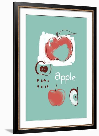 Apple Study-Laure Girardin-Vissian-Framed Giclee Print