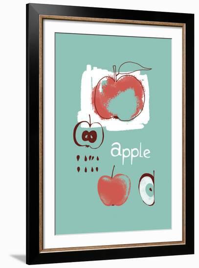 Apple Study-Laure Girardin-Vissian-Framed Giclee Print
