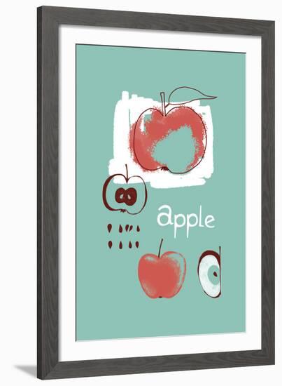 Apple Study-Laure Girardin-Vissian-Framed Giclee Print