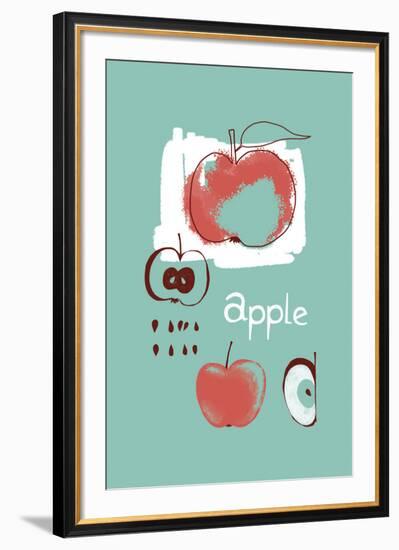 Apple Study-Laure Girardin-Vissian-Framed Giclee Print