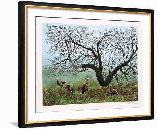 Apple Tree Flock-Allen Friedman-Framed Limited Edition