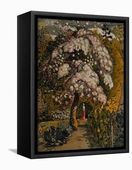 Apple Tree in Blossom In a Shoreham Garden, c.1830-Samuel Palmer-Framed Premier Image Canvas