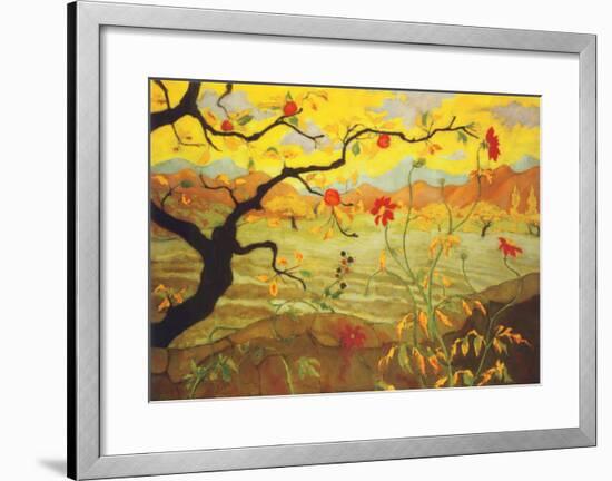 Apple Tree with Red Fruit, c.1902-Paul Ranson-Framed Art Print