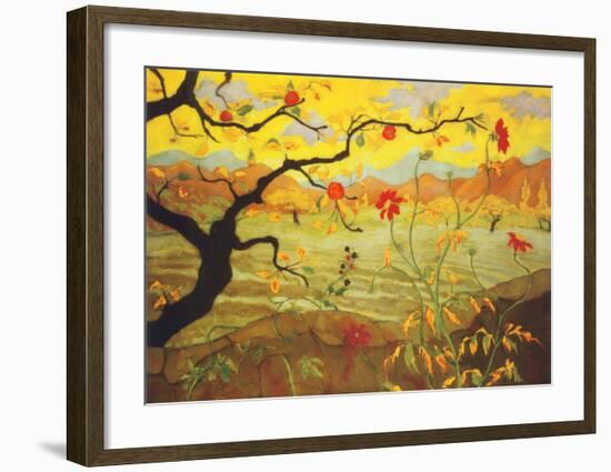 Apple Tree with Red Fruit, c.1902-Paul Ranson-Framed Art Print